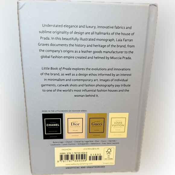 🖤Little Book of Prada•The Story of the Iconic Fashion House/NWT🖤 - Picture 2 of 2